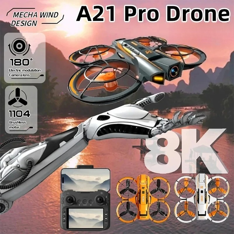 Rc Hobby China - Drone Originale A21 Pro 4K Professionale