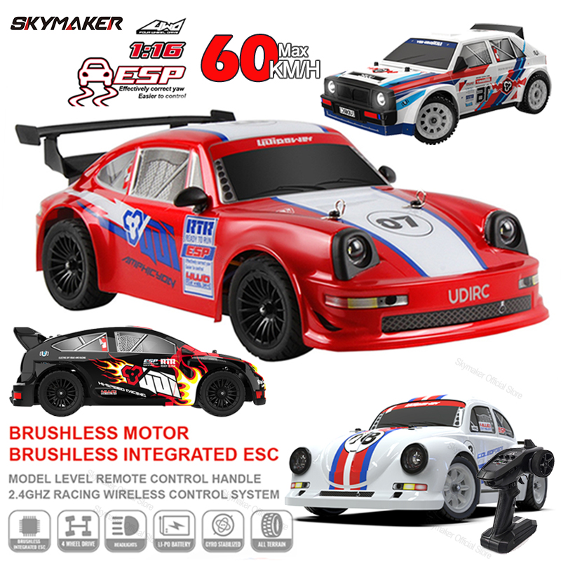 Rc Hobby Grade Cars - RC Auto Da Corsa 1/16 UD1604