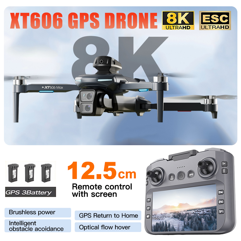 Drone XT606 MAX 3 con Batteria - Rc Hobby China recensione e prezzo