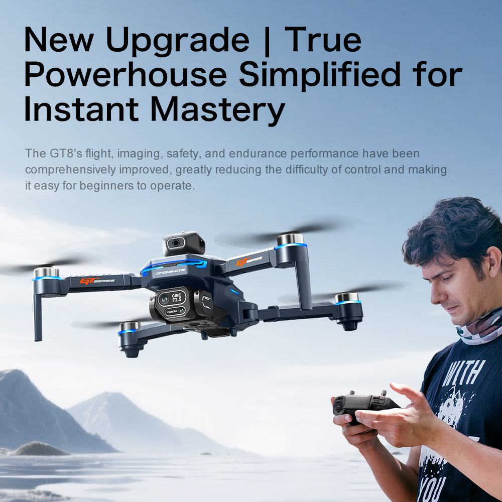 Drone Originale GT8 8K Profess - Rc Hobby China recensione e prezzo