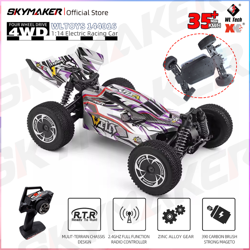 Auto RC WLtoys 1/14 144016 2.4 - Rc Hobby Grade Cars recensione e prezzo