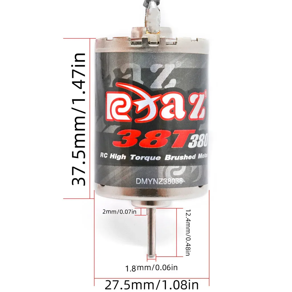 Motore DC a spazzole 370/380/3 - Rc Hobby Engine recensione e prezzo