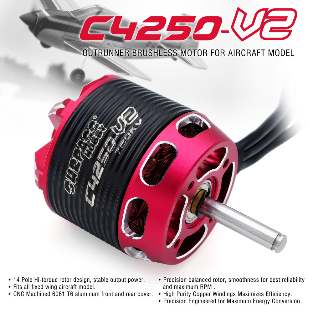 SURPASS HOBBY C4240 750KV/850K - Rc Hobby Plane recensione e prezzo