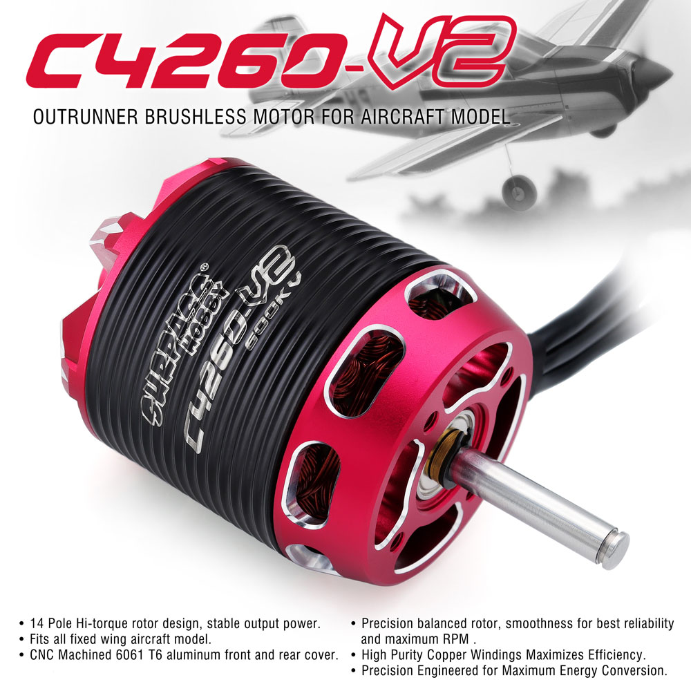 SURPASS HOBBY C4240 750KV/850K - Rc Hobby Plane recensione e prezzo
