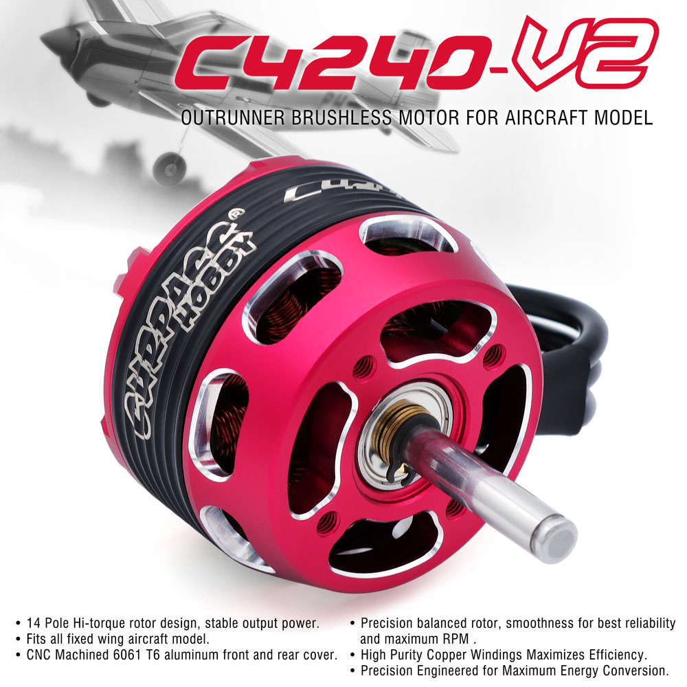 SURPASS HOBBY C4240 750KV/850K - Rc Hobby Plane recensione e prezzo