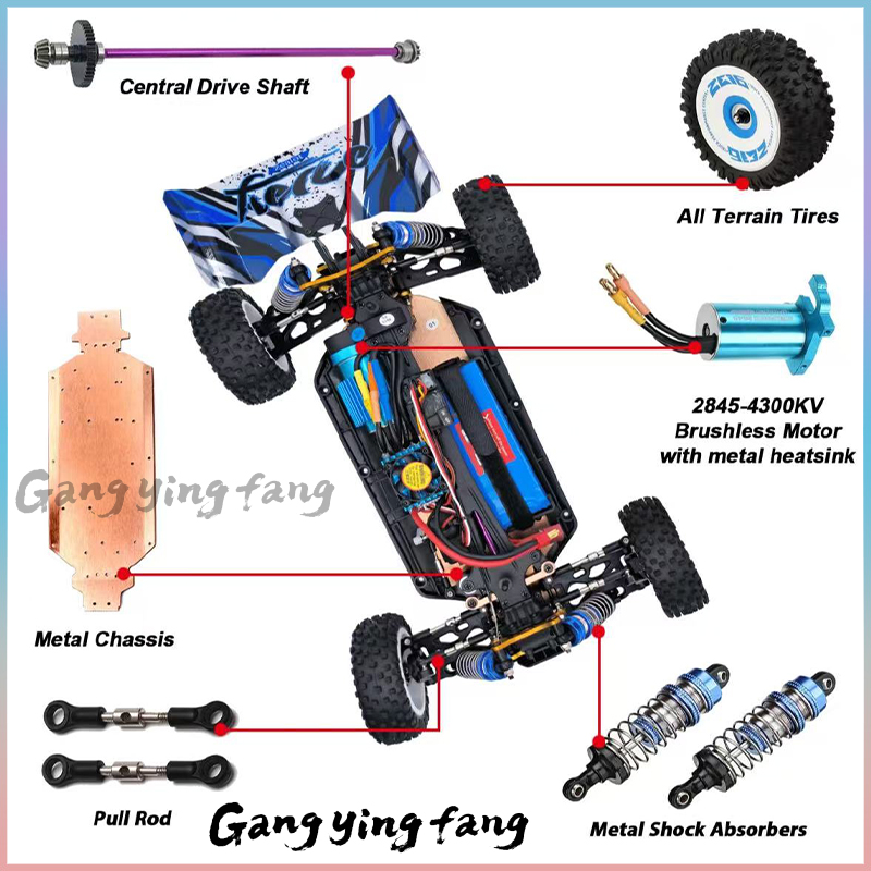 1/12 124017 Wltoys -V8 2.4G Ra - Rc Hobby Grade Cars recensione e prezzo
