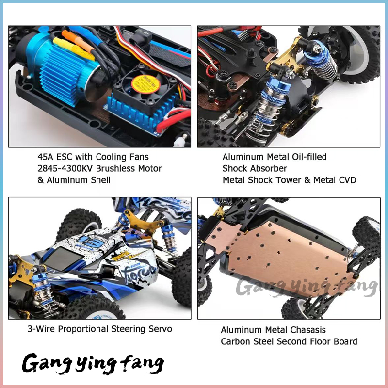 1/12 124017 Wltoys -V8 2.4G Ra - Rc Hobby Grade Cars recensione e prezzo
